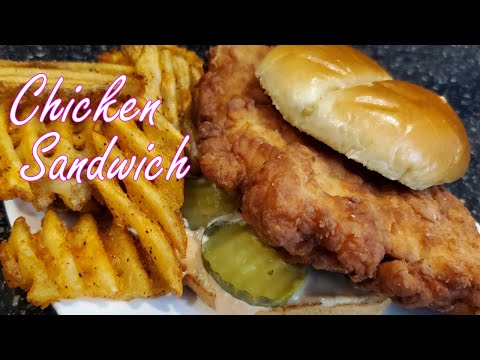 Chicken Sandwich Recipe - Chick Fil A Copycat, Sort Of