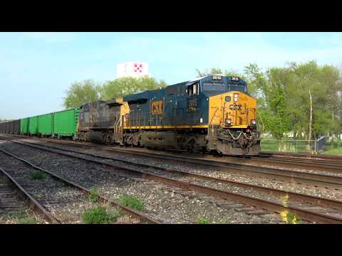 CSX Trash Train In Extreme Ultra High Definition 4K