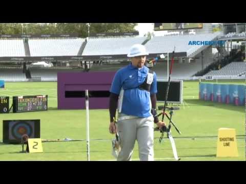 Chu Sian Cheng v Antti Tekoniemi – recurve men’s 2nd round | London 2012 Olympic Test Event