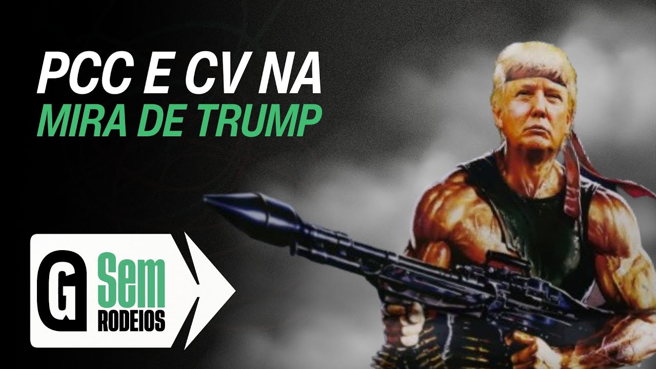 Trump declara guerra aos cartéis de drogas; grupos do Brasil podem entrar na lista /GAZETA DO POVO