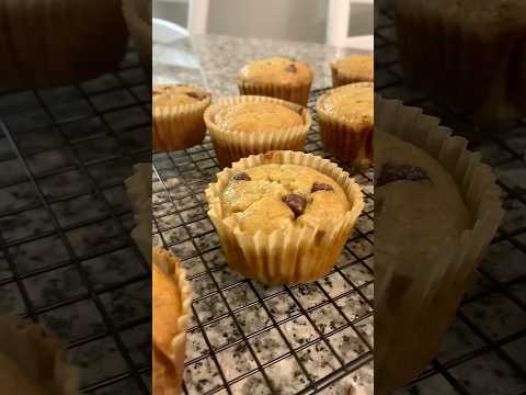 Banana Chocolate Chip Muffins!