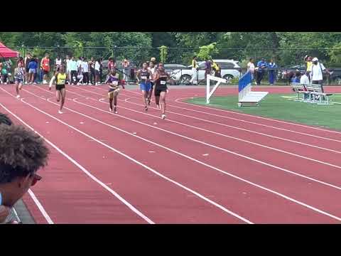 Jayla Johnson 2022 AAU Region 1 Qualifier 200m Prelims 15-16 Girls - 6/24/22