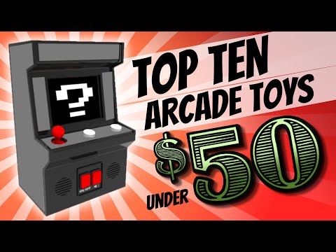 Top 10 Best Arcade Cabinet Toys Under $50! - My Arcade, Super Impulse, Basic Fun