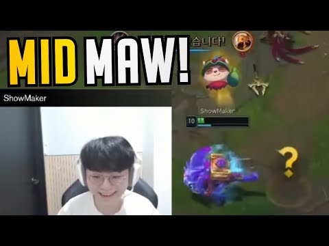 Professor Showmaker Cooking Mid AP Kog'Maw - Best of LoL Stream Highlights (Translated)
