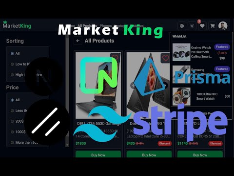 MarketKing Ecommerce (Next js)