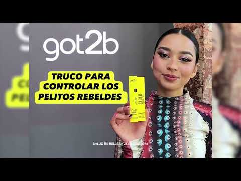 thumbnail video image 2 of Gel para cejas y bordes del cabello Got2b Glued Glued 4 brows & edges 16ml, 2 of 5