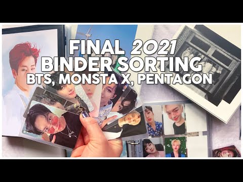 ⚡ LAST KPOP BINDER UPDATES OF 2021 | BTS, MONSTA X, PENTAGON