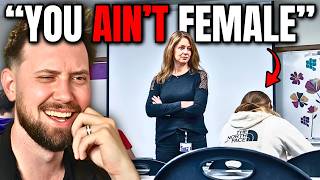 Based Kid SHUTS DOWN Woke Teacher For Pushing Trans Ideology