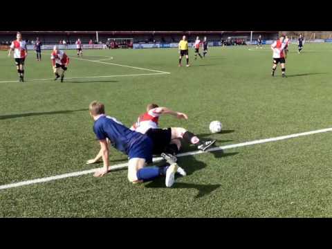 Hoogtepunten Alkmaarsche Boys - Zouaven 2-2