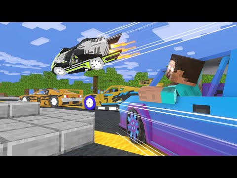 Monster School : Fast And Furious - Minecraft Animation