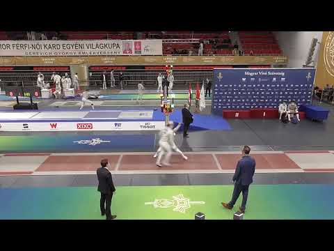 Budapest World Cup JMS 2022 - L128 - Teichner GER v Humen UKR