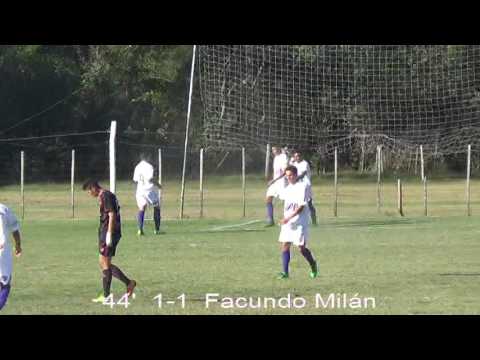 Sub 16 2° Fecha Torneo Apertura 2017 Defensor Sp 4 (E-C, F. Milán x2 y E. Gomez) - Atenas 1