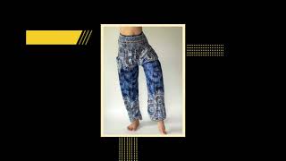 SM0040 Genie Pants Comfy Trouser, Gypsy Pants Rayon Pants,Aladdin Pants Maxi Pants Boho Pants