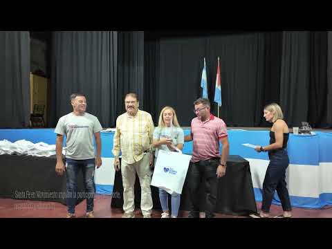 Rosconi Reconoce a Jóvenes Deportivas del Dpto. Caseros en Chabás