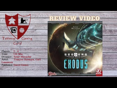 Seeders from Sereis Exodus Board Game Review