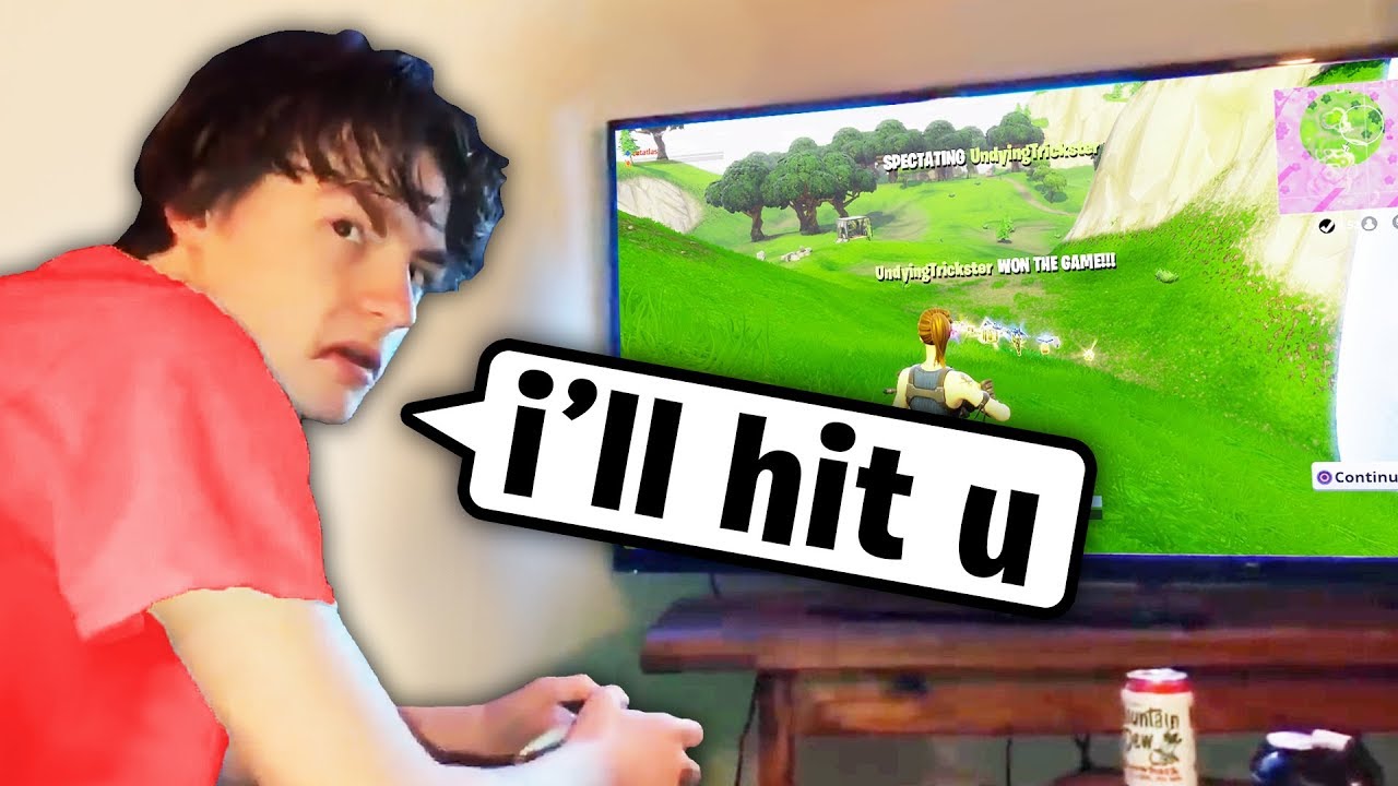 he has meltdown after playing fortnite 48 hours straight..