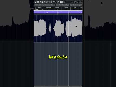 Remove clicks and pops from your audio effortlessly with Cubase! 🎧 #cubase #shorts #musicproduction
