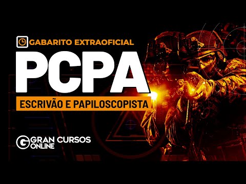 Gabarito Extraoficial PC PA - Escrivão e Papiloscopista