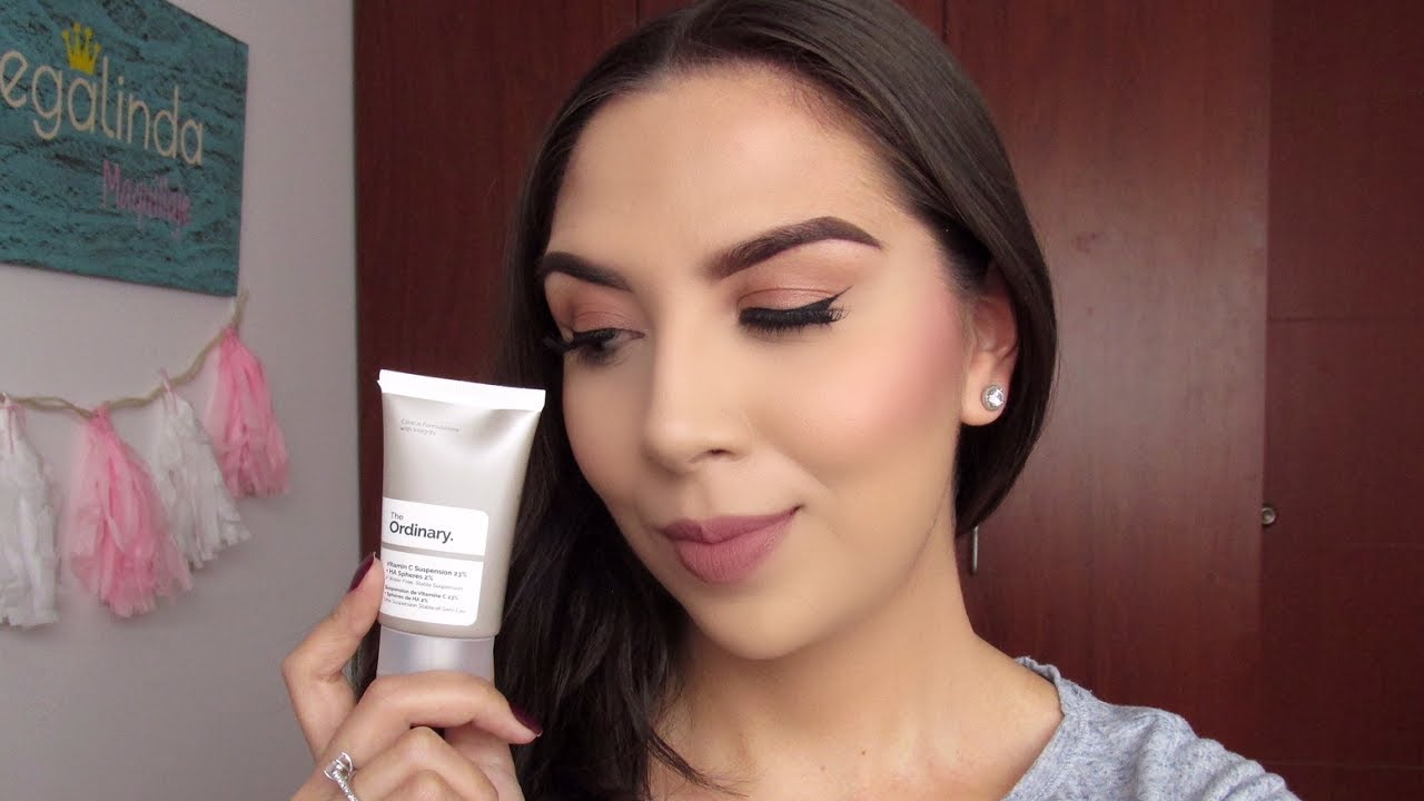 The Ordinary Vitamin C Suspension 23% Funciona | Alejandra Galindo