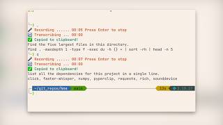 Talking to My Terminal with Local Speech to text and Pi Coding Agent