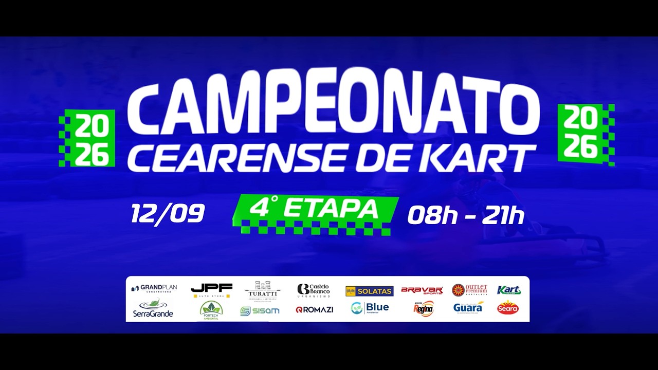 4ª ETAPA CAMPEONATO CEARENSE DE KART 2026