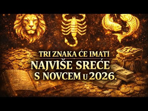 Tri znaka će imati najviše sreće s novcem u 2026. godini
