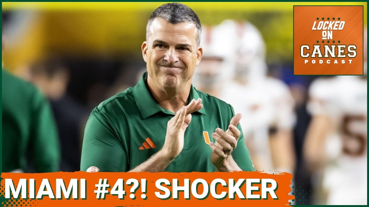 TOP 5 SHOCKER: Miami Hurricanes SOAR in J.D. PicKell’s Rankings as Darian Mensah LEADS New SURGE