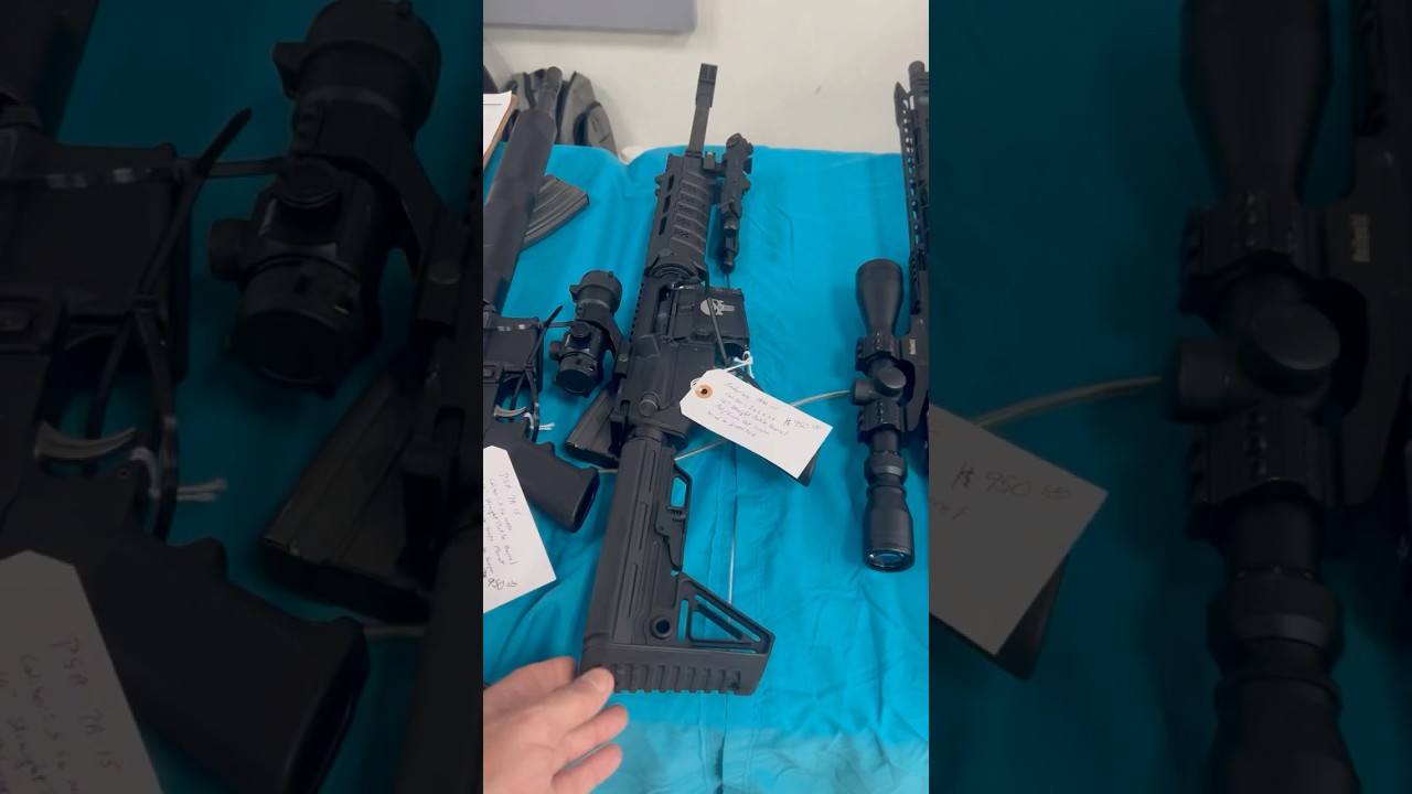 First to Record at The Labelle Florida Gun Show #guns #pewpew #military #shoot #trending