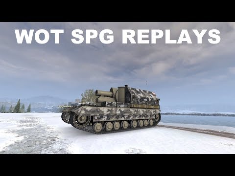 WOT - SPG Gameplay - M40 M43 - 3900 Damage - 4 Kills
