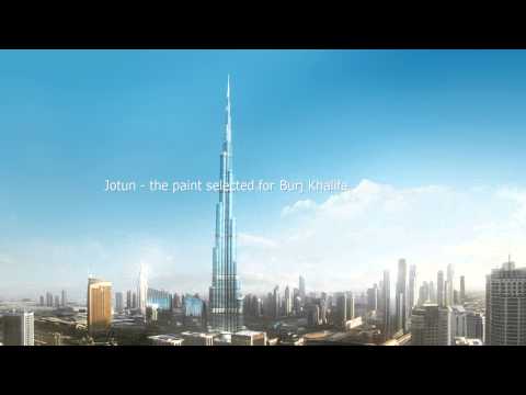 Jotun Paints Arabia Commercial -- The Climber -- Burj Khalifa
