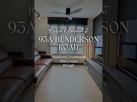 95A Henderson Road, 95A Henderson Road, 3 Bedrooms, 893 sqft, HDB Flat For Sale, by Pauline Chia, 500212871 - PropertyGuru.com.sg