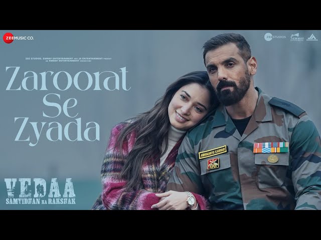 Zaroorat Se Zyada Lyrics (English Translation) – Arijit Singh | Vedaa