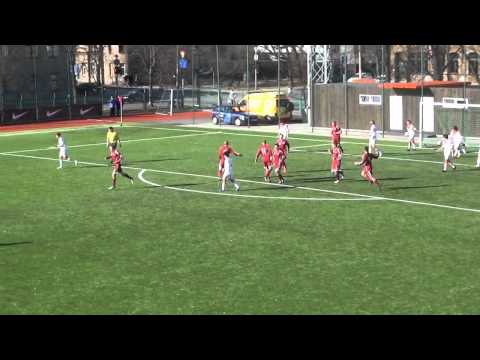 09.04.2012. LATVIJA - KRIEVIJA pirmā puslaika vārti