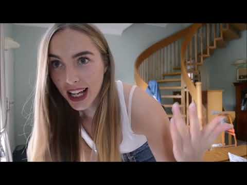 Long Blond Hair Cut to Above Chin Lengh Bob Haircut !!!