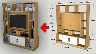 Download lagu HOW TO MAKE A ROTATING TV CABINET - STEP BY STEP mp3
