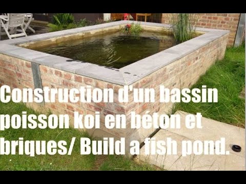 comment construire un bassin a koi