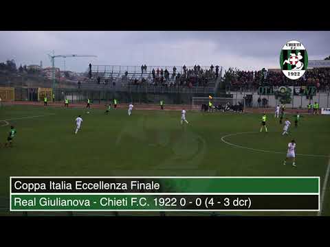 Coppa Italia Eccellenza finale  sinetsi Real Giulianova - Chieti F.C.1922 0 - 0 ( 4- 3 dcr)