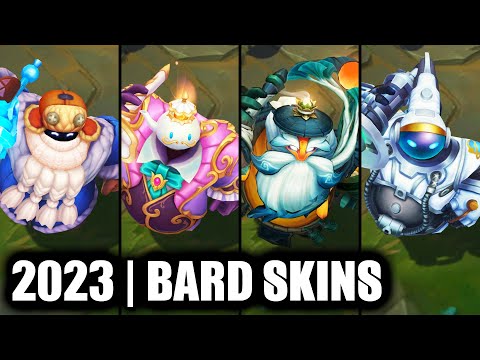 ALL BARD SKINS SPOTLIGHT 2023 | League of Legends