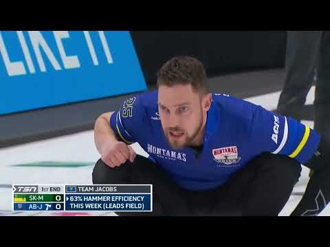 Draw 18 - 2025 Montana's Brier - SK (McEwen) vs. AB (Jacobs)