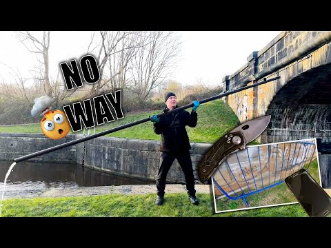 Magnet Fishing lets make the canals clean