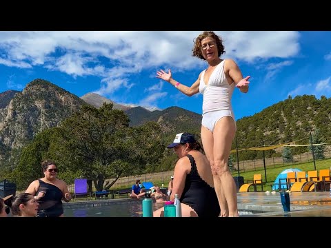 Scenic Spa Day @ Mount Princeton Hot Springs, Colorado - Miss Moonshine apres hike