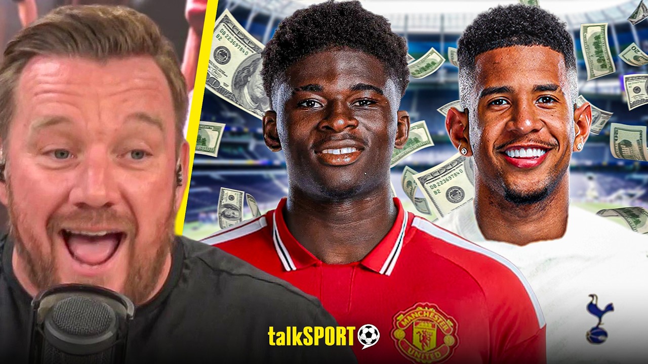 "ARE YOU HAVING A LAUGH?!" Jamie O'Hara INSISTS Baleba to Man Utd is a BIGGER OVERPAY than Savinho!