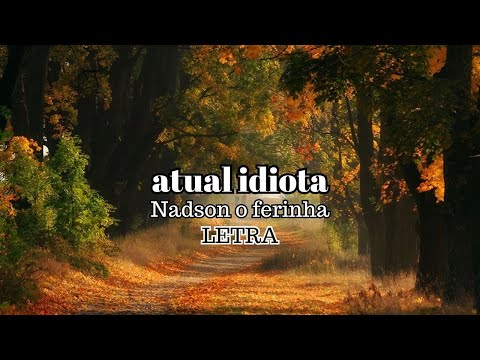 Atual idiota - Nadson o Ferinha ( Letra )