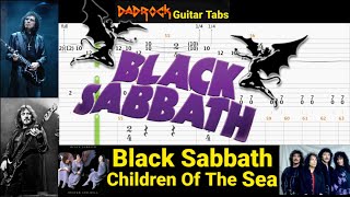 Children Of The Sea - Black Sabbath - Guitar + Bass TABS Lesson