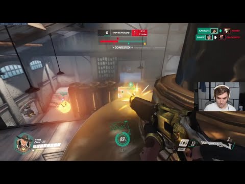 JAKE PRO ASHE GAMEPLAY! [ OVERWATCH SEASON 25 TOP 500 ]