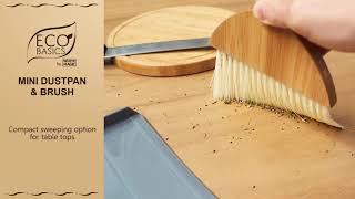 White Magic Eco Basics Mini Dustpan & Brush