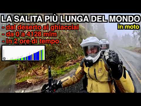 La SALITA PIÙ LUNGA del MONDO è TERRIFICANTE 123 KM SEMPRE e SOLO in SALITA da 0 a 4128 mslm EP4 S4