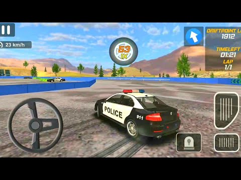Police Drift Car Driving Simulator | Android Gameplay - Drift Challenge