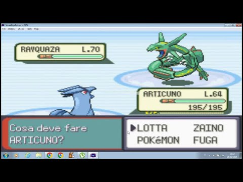 Pokemon Smeraldo La Cattura Di Rayquaza