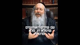 סערת המוזיקה בחתונות | מסר מיוחד מאת הרה"ג רבי שמעון שנייבלג שליט"א #אנשי_חינוך